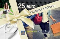 Westelse Kadobon 25 euro